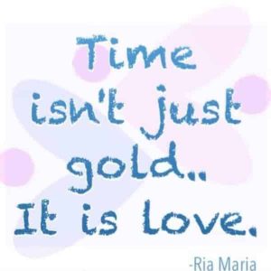 time poem quote by vix maria