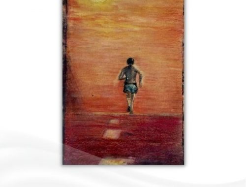 running man high school art by Vix Maria